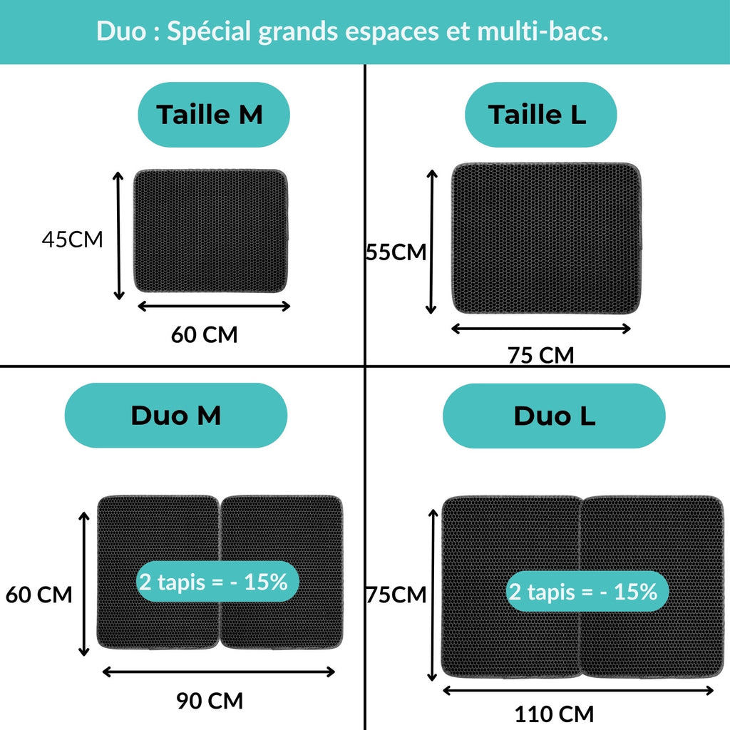 Tapis Litière Anti-Grain